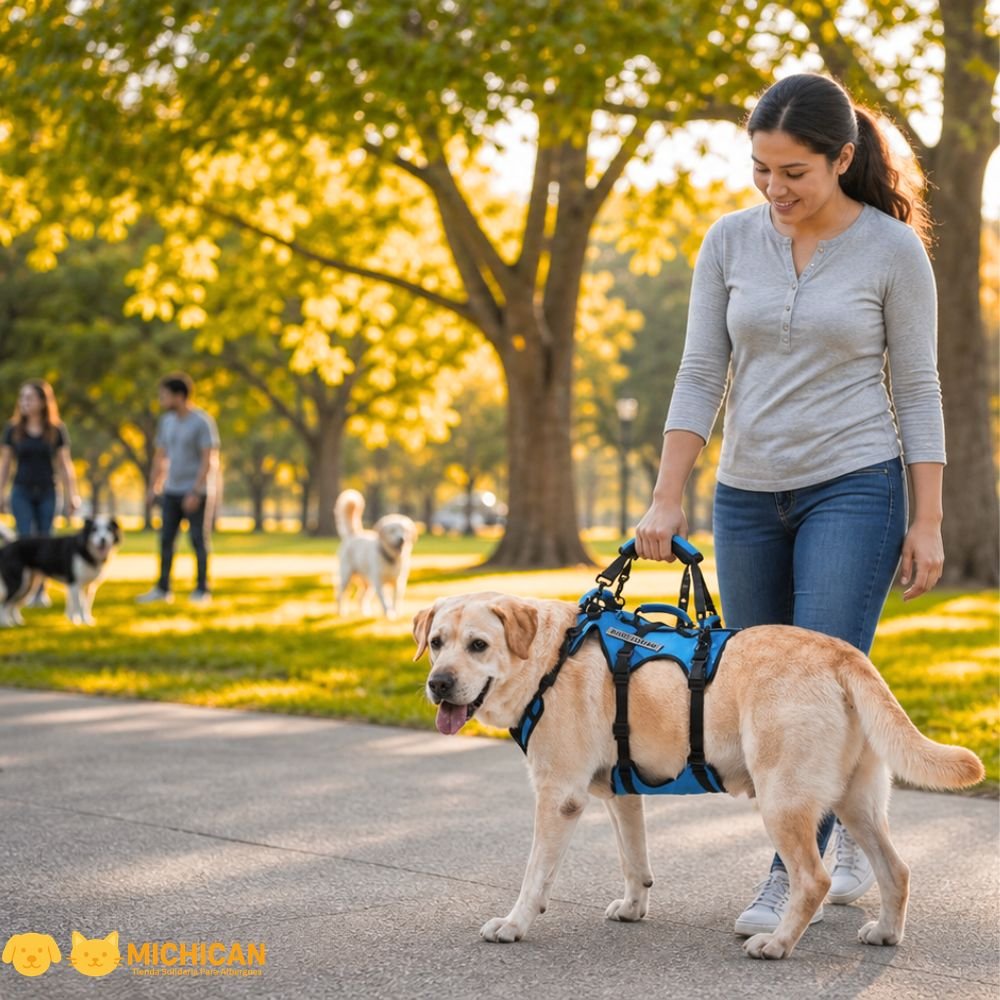 Arnés ortopédico para perros Walkin Warrior de soporte trasero
